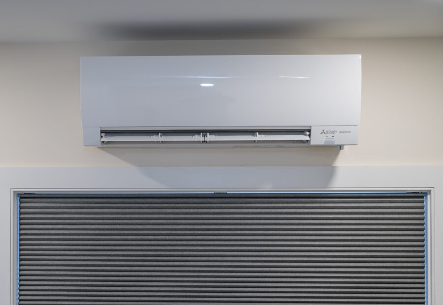 Mitsubishi cold climate heat pump split system, indoor unit